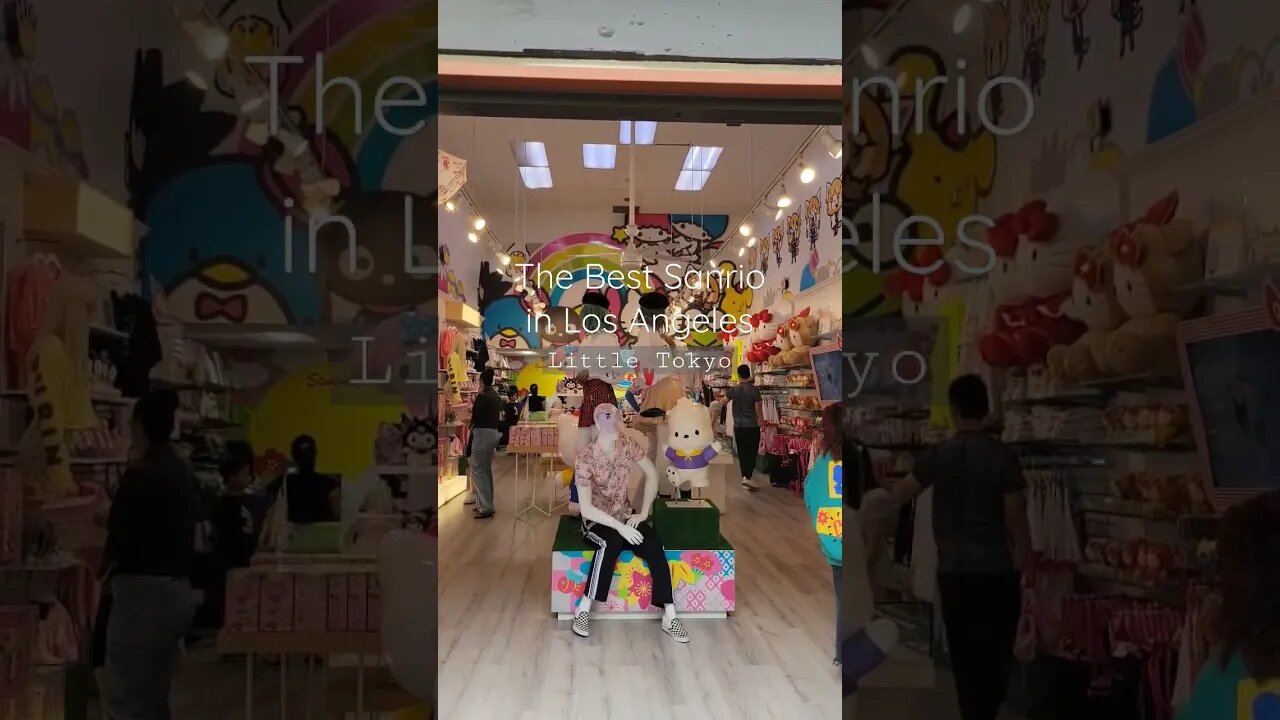 Sanrio Little Tokyo L.A. #otaku #losangeles #sanrio
