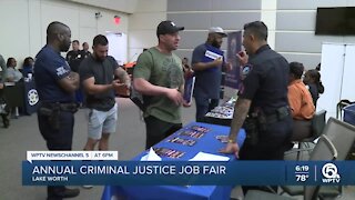 Criminal Justice Job Fair draws over 20 local police departments, organizations