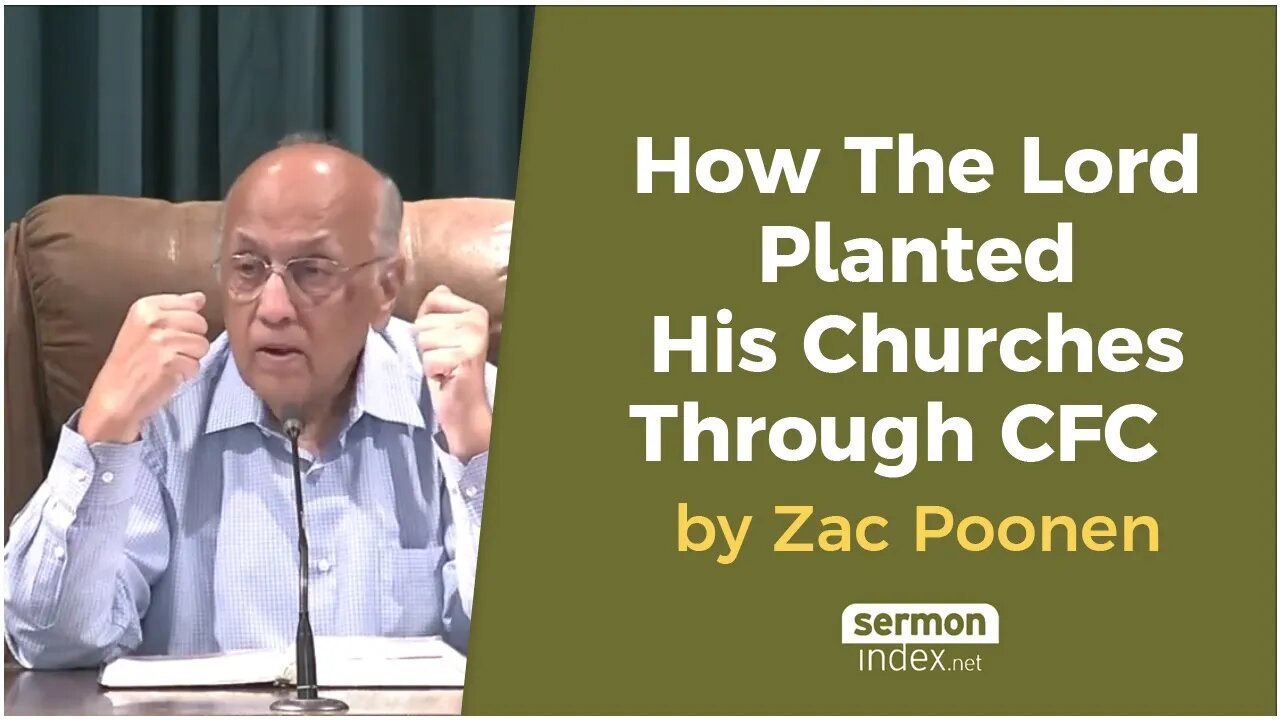 How The Lord Planted His Churches Through CFC by Zac Poonen