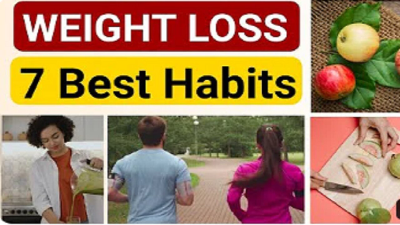 7 Most Important Healthy Habits to Lose Weight Fast | Weight Loss Tips | 7 Habits to Lose Weight