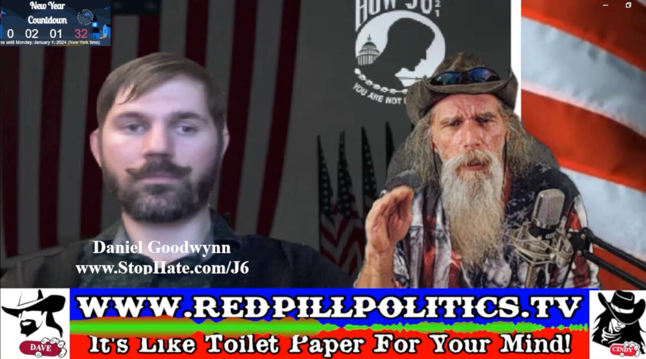 Red Pill Politics (12-31-23) - J6 Politial Prisoners Daniel Goodwynn & Susan Ianni