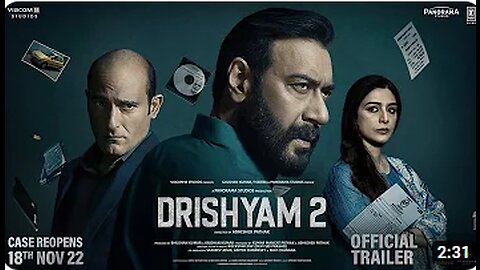 Drishyam 2: Official Trailer | Ajay Devgn | Akshaye Khanna | Tabu | Shriya Saran | Abhishek Pathak