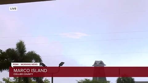 Blue skies break through on Marco Island