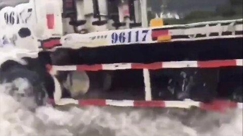 巴威来袭，大连被淹！