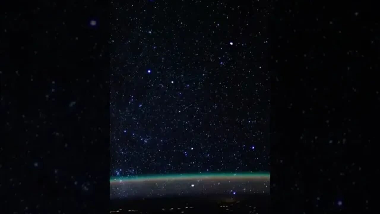 Earth from The Orbit Star Glow