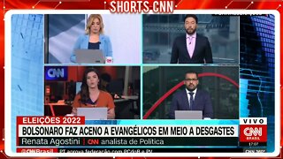 Renata Agostini: Bolsonaro faz aceno a evangélicos em meio a desgastes | CNN 360°