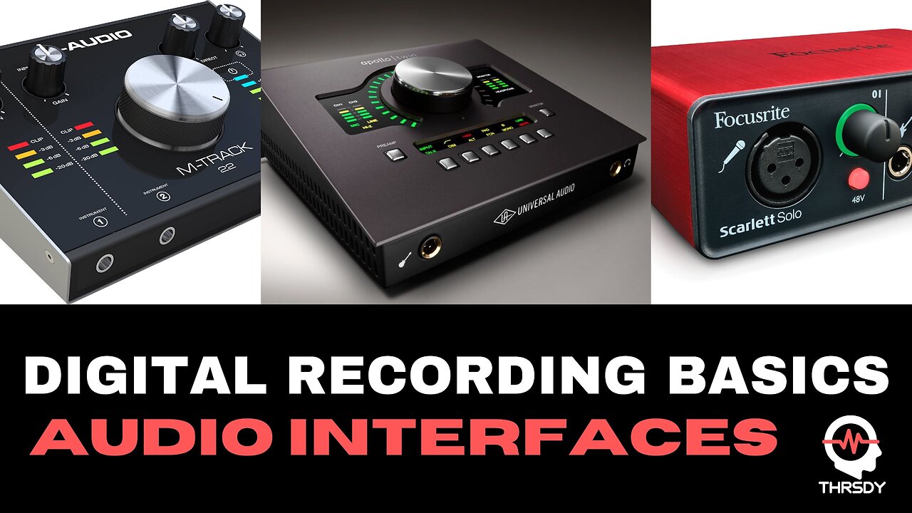 Audio Interfaces (Digital Recording Basics #8/10)