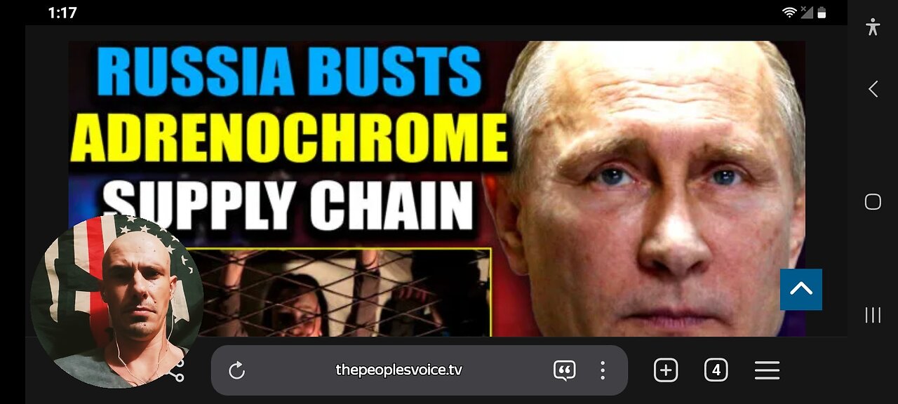 Russia busts adrenochrome supply chain.