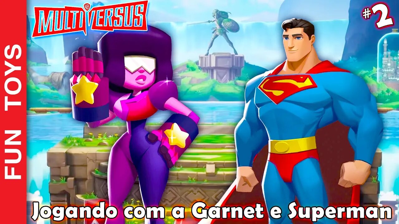 MULTIVERSUS #2 - Veja como jogar com o SUPERMAN e a GARNET, neste jogo IRADO! 💥