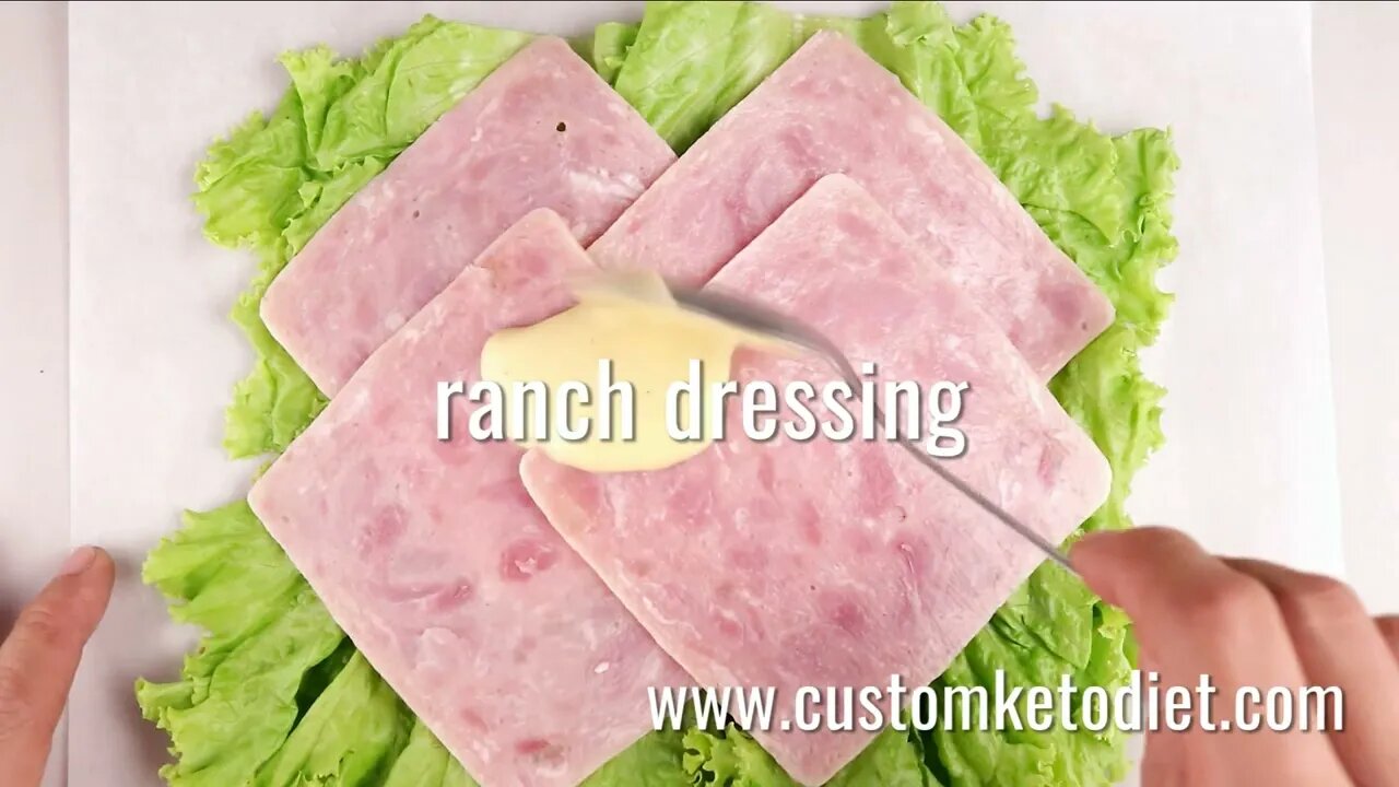 Keto Ham & Cheese Wraps