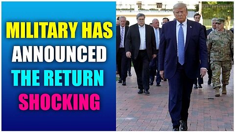 MILITARY HAS ANNOUNCED THE RETURN OF TRUMP UPDATE TODAY | April 4. 25. 2023