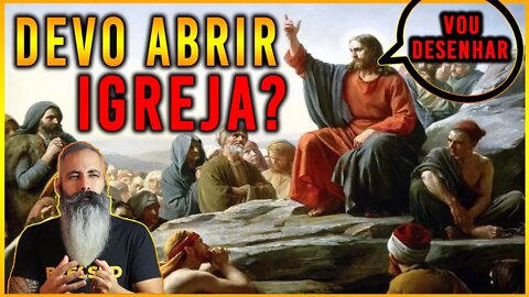 🔴 Jesus NÃO mandou ABRIR igreja