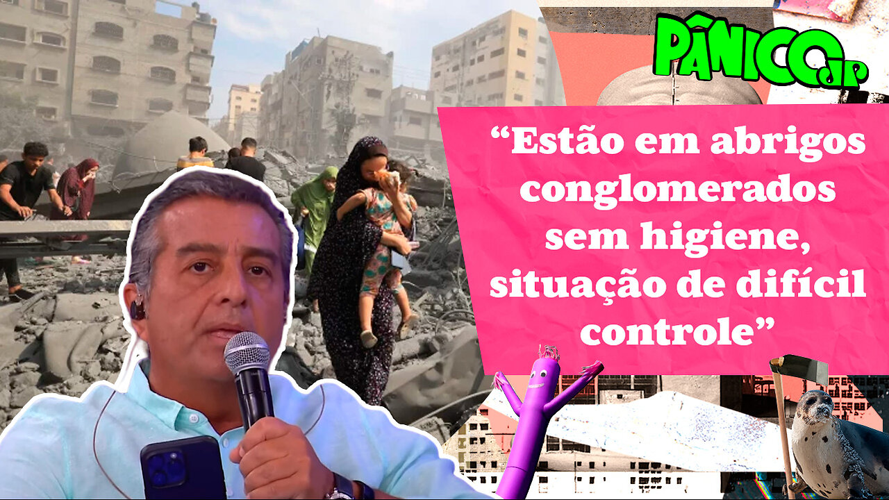 DR. ZEBALLOS FALA TUDO SOBRE AS DOENÇAS DE GUERRA EM GAZA