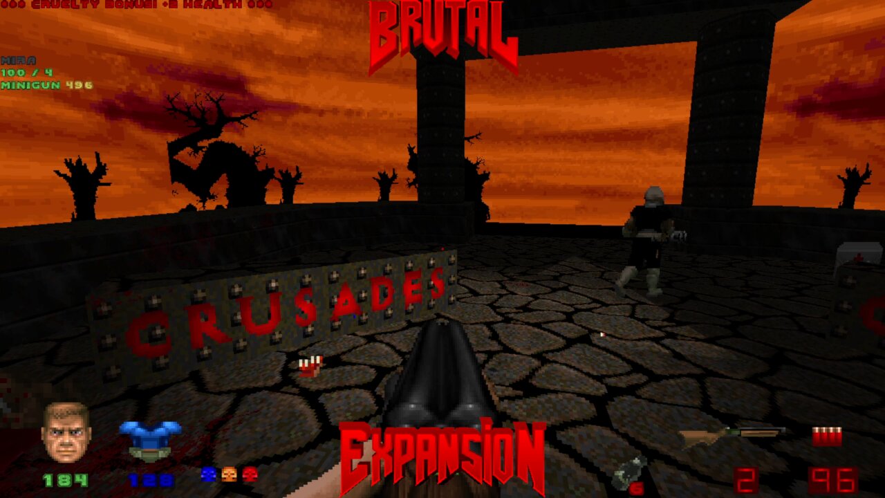 Brutal Doom v21.13.2 | Crusades E4M1 | Online Co-op