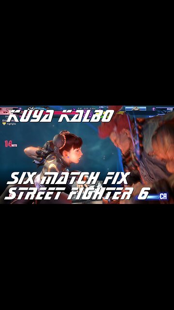 Kuya Kalbo Six Match Fix Street FIghter 6: 06-15-2024 Part 2