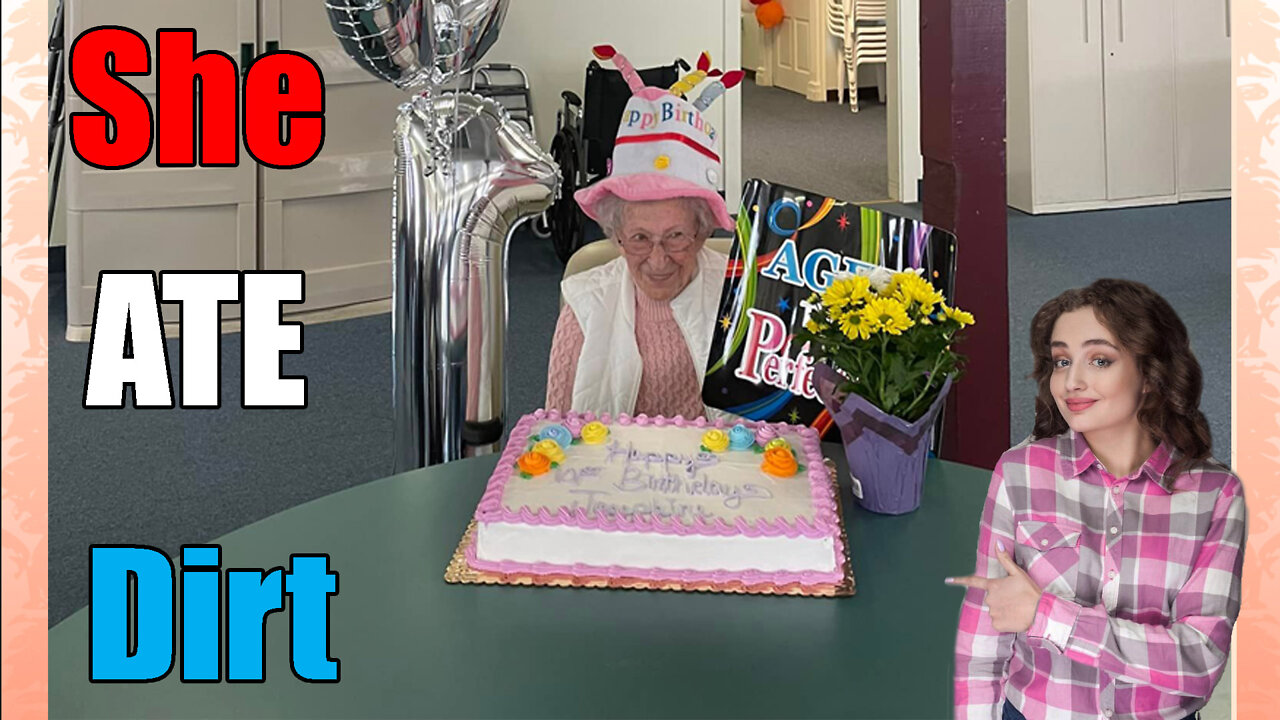 101 Year Old Woman Secret to Long Life is That she Ate Dirt