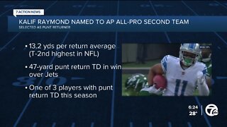 Lions' Kalif Raymond named to AP NFL All-Pro Second Team