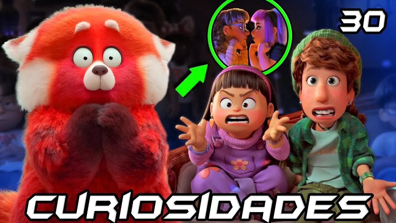 🔴 30 Curiosidades de Turning Red | coisas que você não sabia