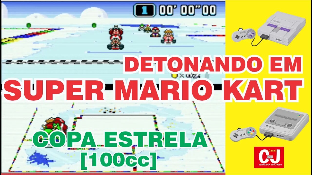 Super Mario Kart: Copa Estrela [100cc]