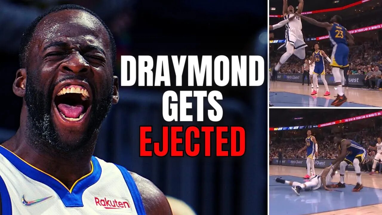 Draymond Green Gets EJECTED On Controversial Foul In Warriors vs Grizzlies Game 1