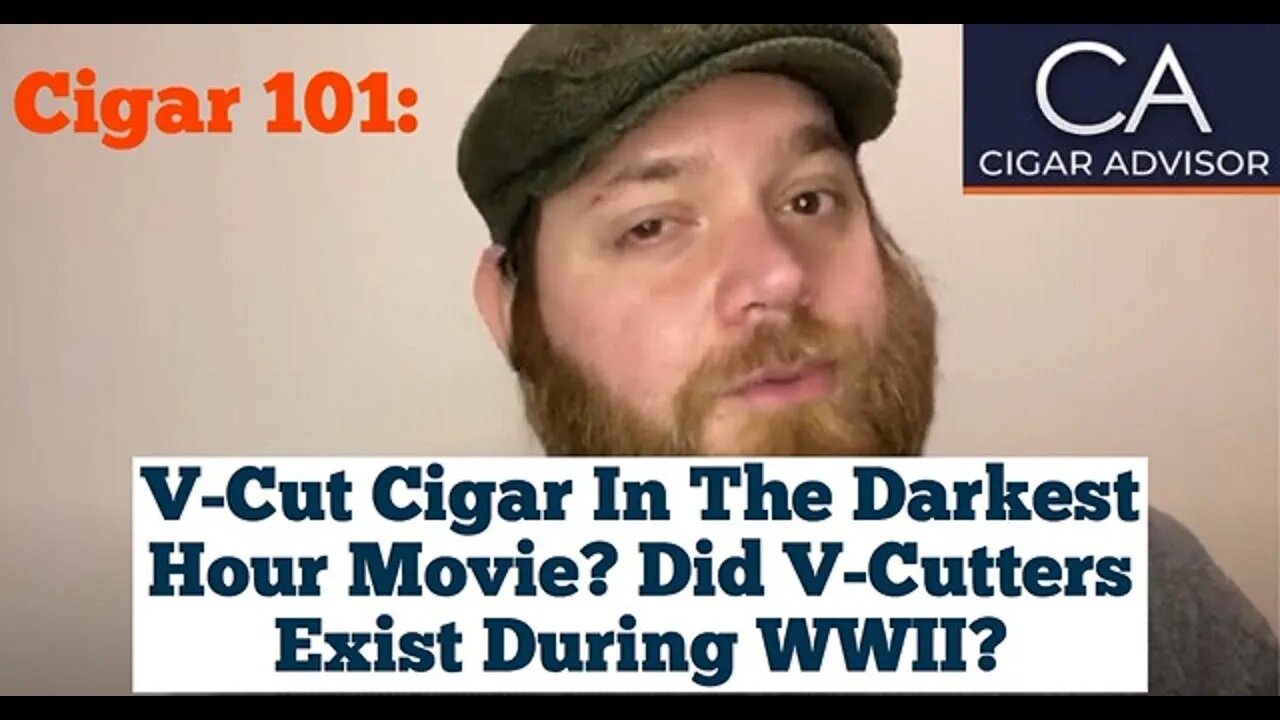 V-Cut Cigar In The Darkest Hour Movie? Did V-Cutters Exist During WWII? - Cigar 101