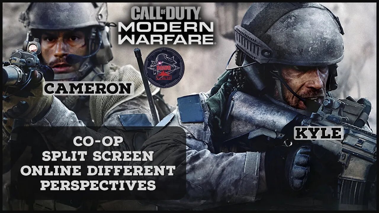 Call Of Duty Modern Warfare Co Op Split Screen perspectives