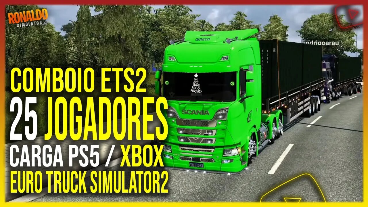 ▶️COMBOIO DOS GRANELEIROS CARGA PLAY STATION e XBOX SENTIDO CHAPECÓ ETS2 1.44