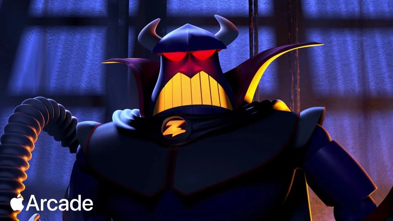 Watch out, Buzz! The devious Lightyear Zurg is ready to rumble | Apple Arcade