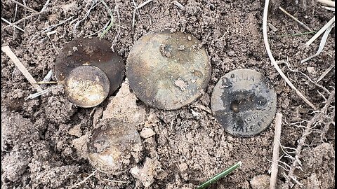 Incredible Coin Spill On The Military Field