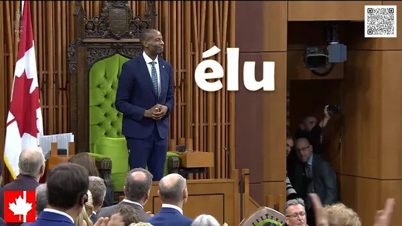 Greg Fergus est élu Président de la Chambre des communes