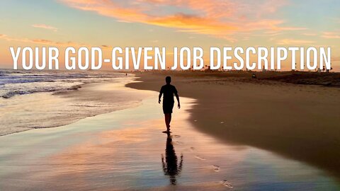 Your God-Given Job Description