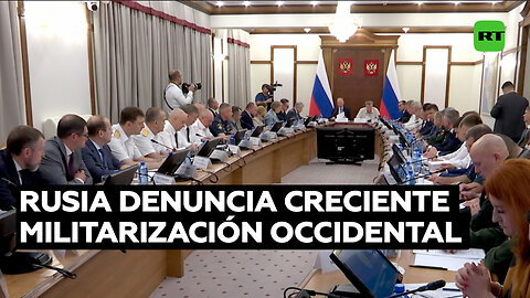 Rusia denuncia la creciente militarización y promoción de la rusofobia en Occidente