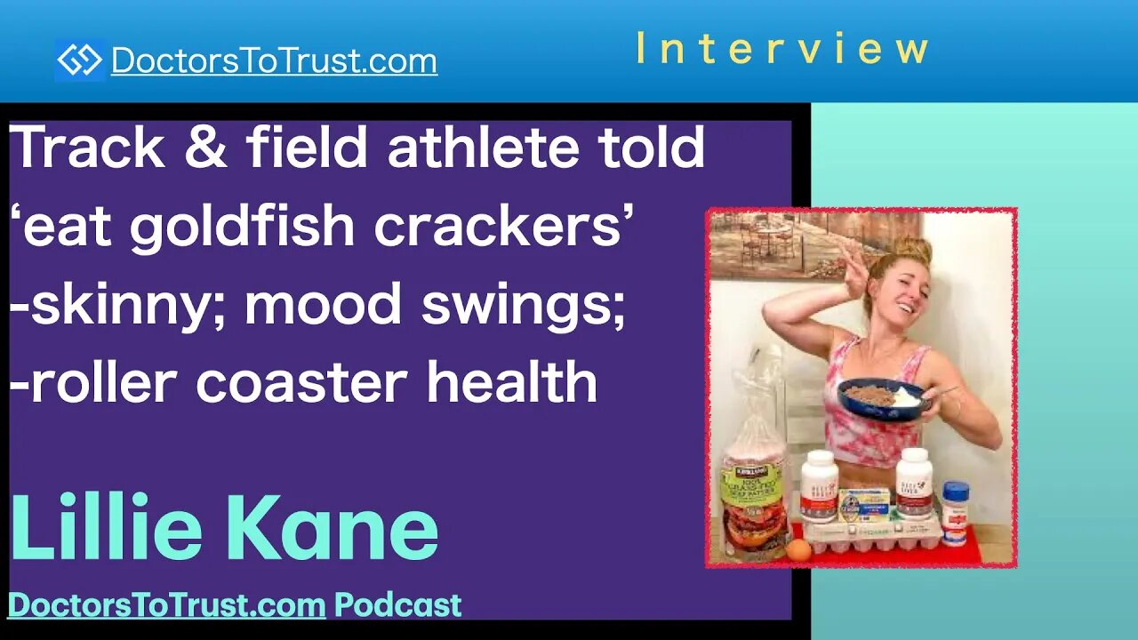 LILLIE KANE 1 | Track & field athlete told ‘eat goldfish' skinny; mood swings;-roller coaster health