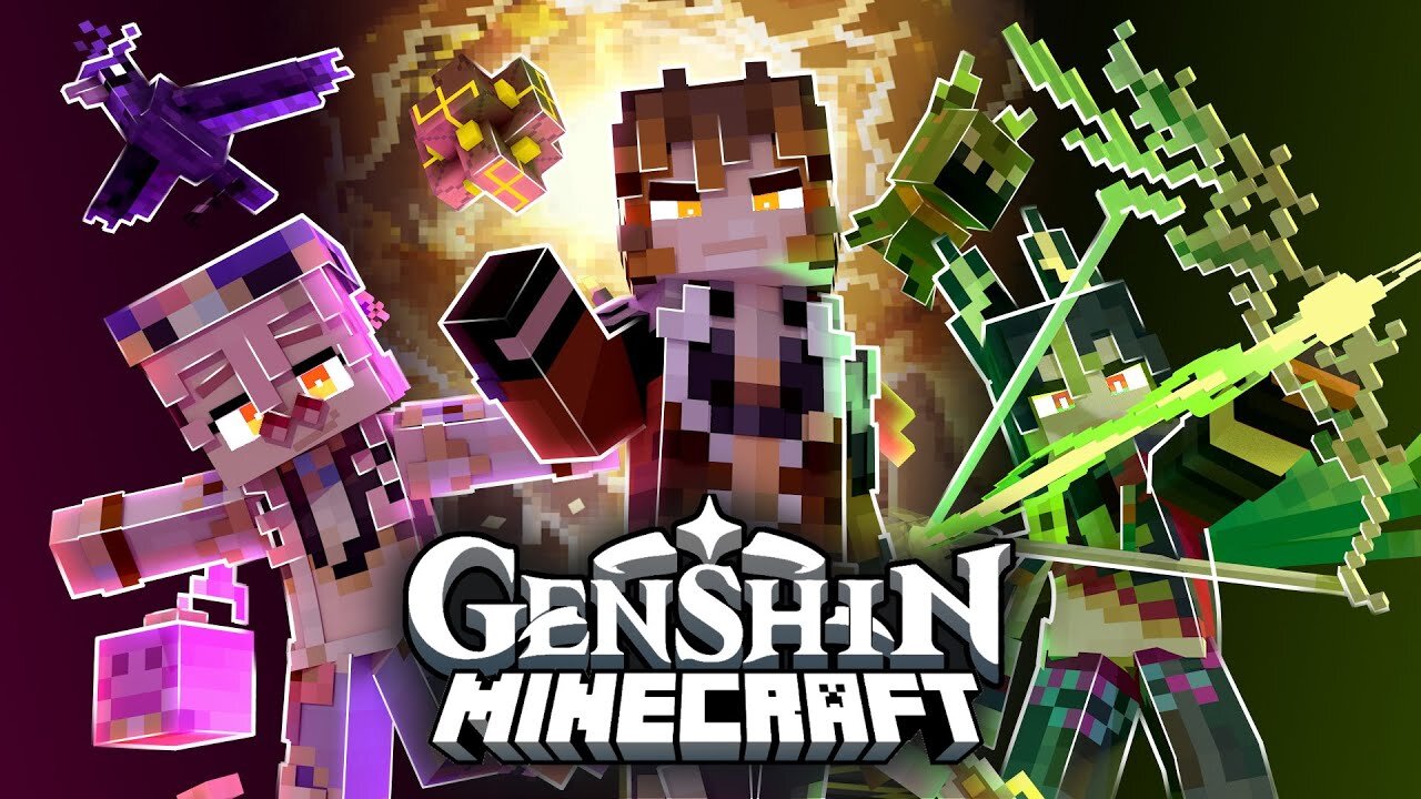 Minecraft genshin impact mod.