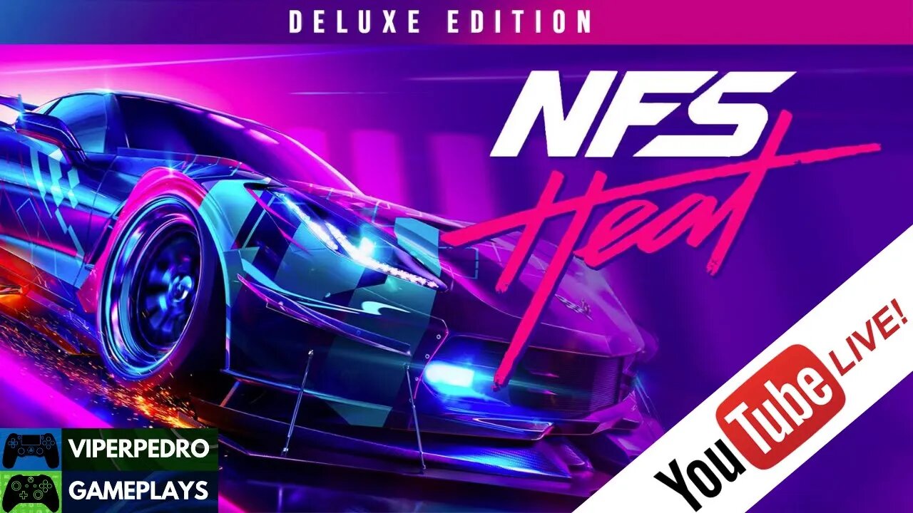 [LIVE] Need For Speed: Heat | INICIANDO O MODO CAMPANHA | Gameplay #1