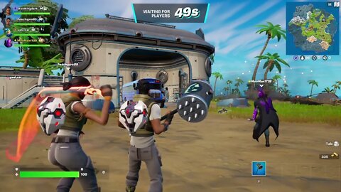 pushing myself to play fortnite
