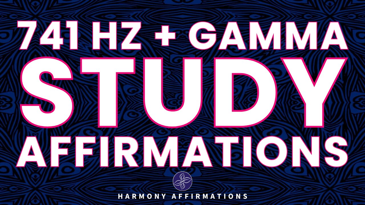 Intense Focus & Concentration 📚 741 Hz Solfeggio & Gamma Wave Binaural Beats [1 Hour]