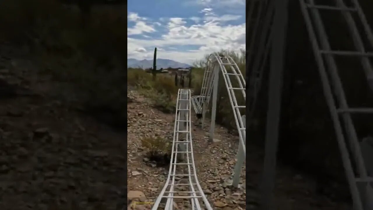 The Riley A Backyard Roller Coaster Cam Mounted (POV) Tucson Arizona