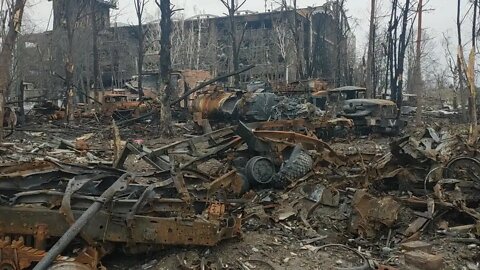 DISPOSITED MILITARY VEHICLE WASTE! RUSSIA UKRAINE WAR!