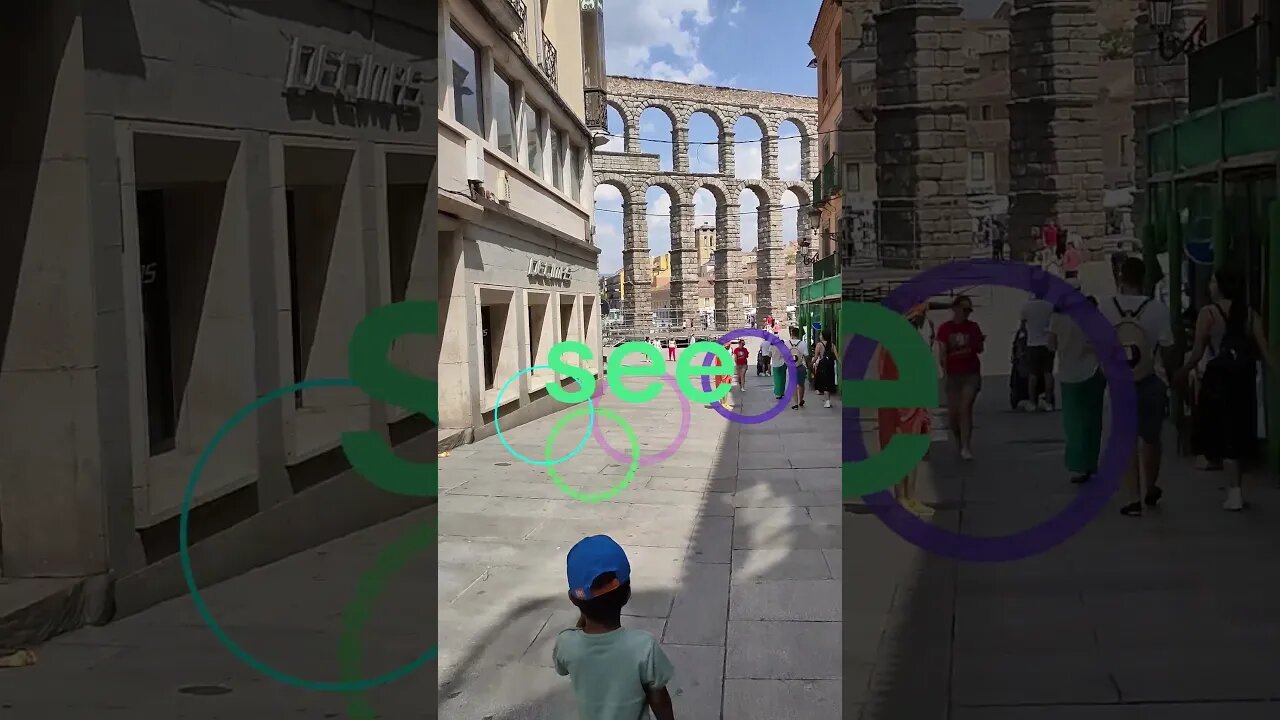 #Segovia #aqueduct #romancity #unesco #city #spain #europe ##historical #travel #ytshorts #viral