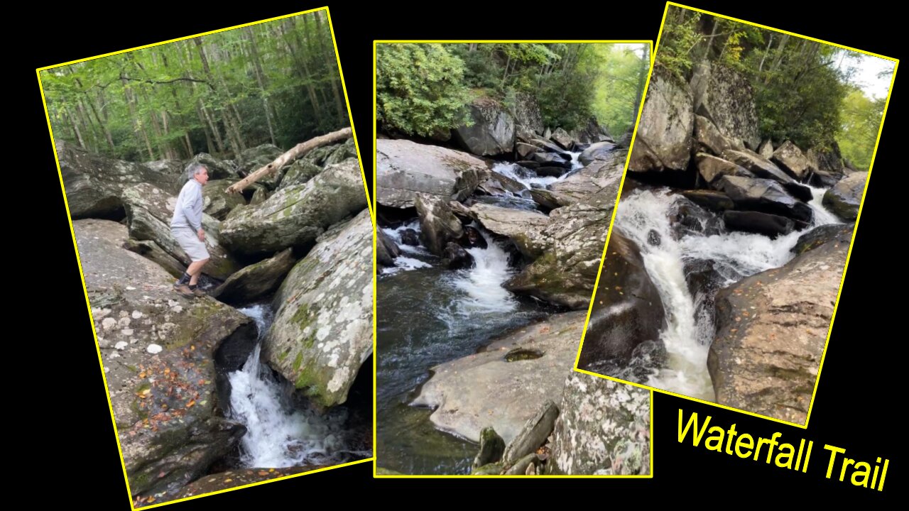 Waterfalls all along this Creekside Trail, Camping and Hiking along the Blue Ridge Parkway, Boone Fork Trail