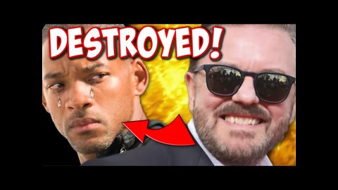 Ricky Gervais DESTROYS Will Smith, Woke Hollywood Oscars In BRUTAL Interview