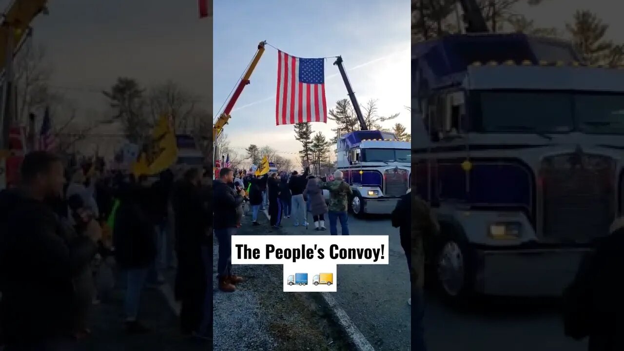 The People's Convoy! 🚚 🚛 #HonkHonk