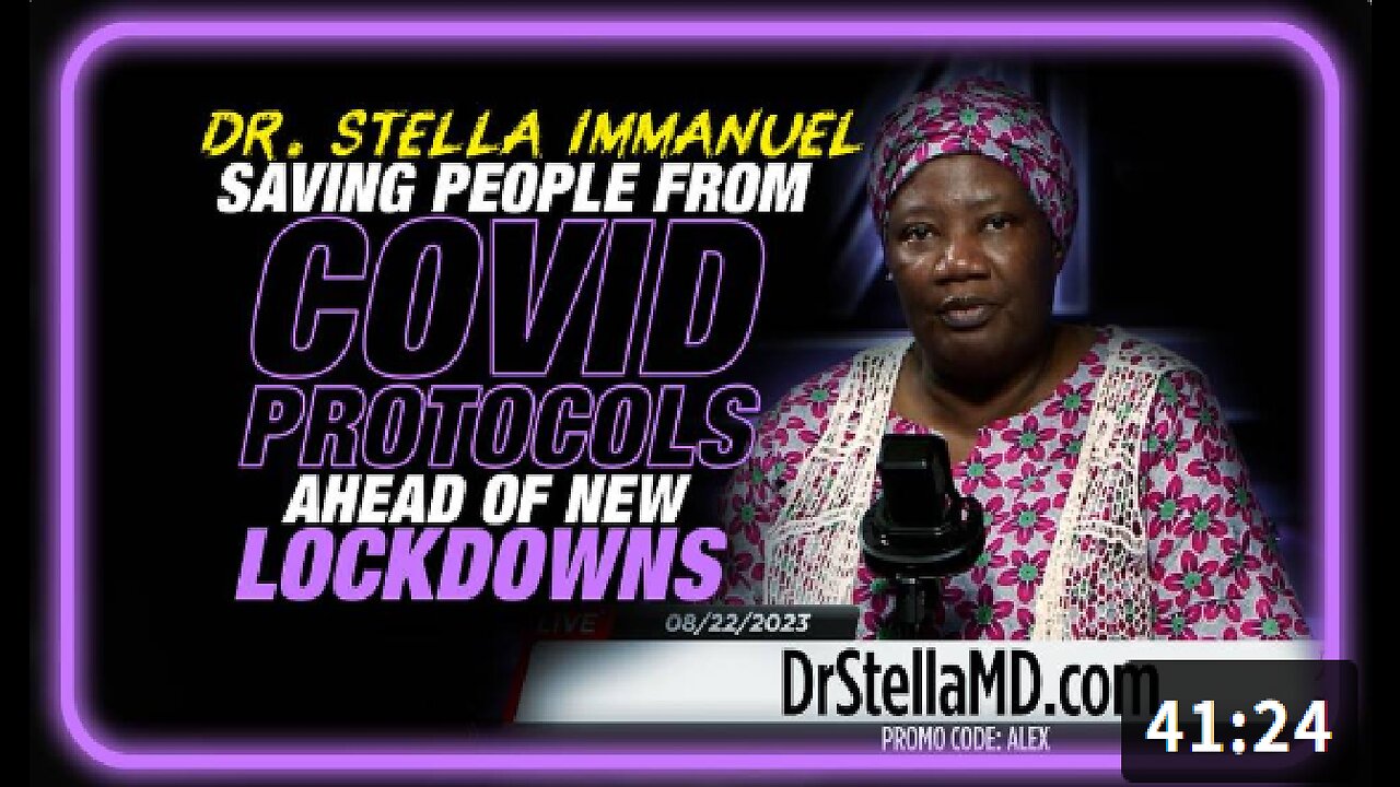 Dr Stella Immanuel Reveals the Secret to Saving People from COVID Protocols Ahead of New Lockdowns