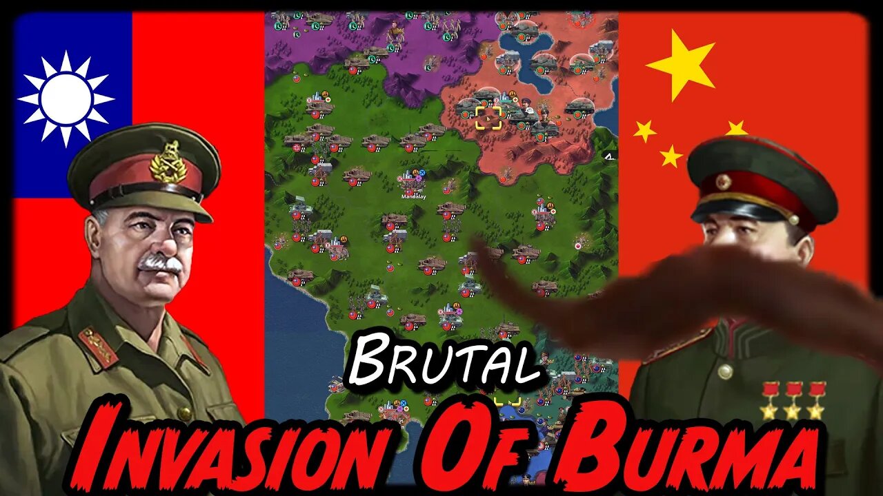 INVASION OF BURMA BRUTAL! WTO Alternate History Great Patriotic War Mod