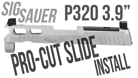 SIG SAUER P320 9" PRO-CUT & FLAT SKELETONIZED TRIGGER - # 205