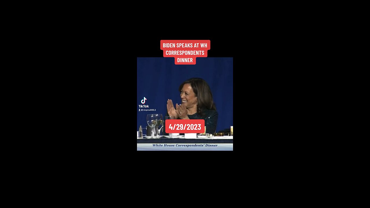WH Correspondents Dinner 4/29/23