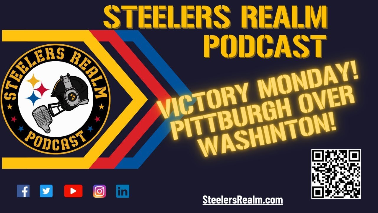 Victory Monday! Steelers/Commanders Post Game Show SRP S6-E42 11/11/2024