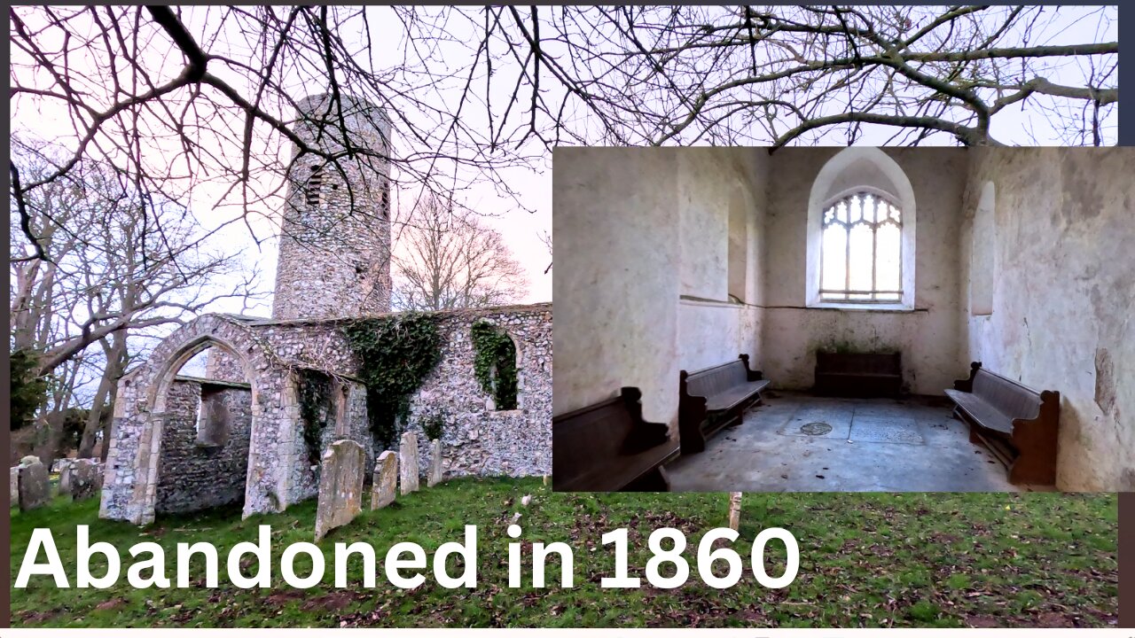 QUIETLY EXPLORING AN ANCIENT ABANDONED ENGLISH CHURCH