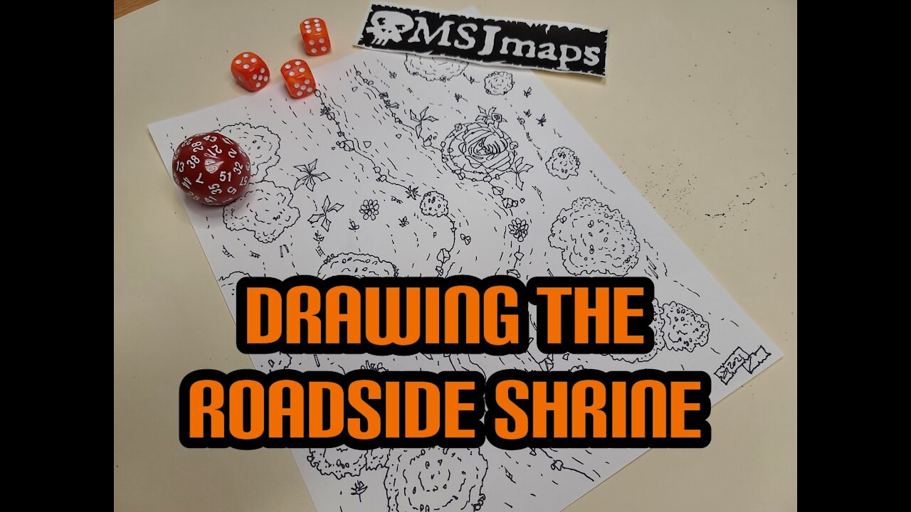 Drawing the Roadside Shrine